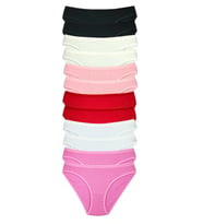 Mulvxbrf Brf02 12 Adet Fitilli Pamuklu Kadın Kaşkorse Bikini Külot (Mulvix)