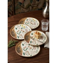 Reaktif Soft Bloom Nordic Pasta Tabağı 22 Cm 4 Adet 22876