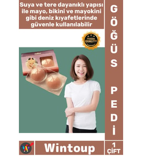 #GöğüsPedi Nipple Pad Dekolte Uyumlu Yapışkanlı Yeniden Kullanılabilir Göğüs Ucu Kapatıcı Silikon