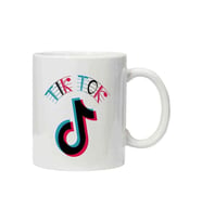 Kupa Bardak Tik Tok Simge Logo Tik Tok Türkiye