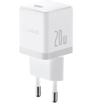 20W Hızlı Şarj Cihazı, Palm 1C USB-C Duvar Adaptörü, BCT Soğutma Teknolojisi ve Akıllı Çip Koruması, Kompakt Şarj Başlığı, Beyaz