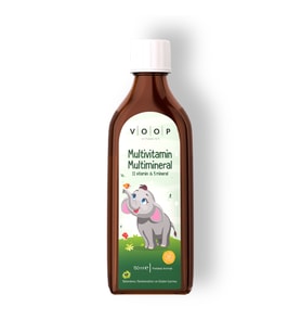 VOOP Multivitamin Multimineral Portakal Aromalı Şurup 150 ml