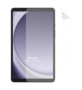 Microsonic Samsung Galaxy Tab A9 Paper Feel Kağıt Dokulu Mat Ekran Koruyucu (Renksiz)