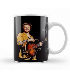 Harry Styles Guitar 01 Kupa Bardak Porselen