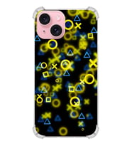 PrintiFy Apple iPhone 15 Plus (Kamera Açık) Uyumlu Köşe Korumalı Semboller Kılıf