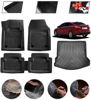 Ford Focus 3 Sedan Uyumlu Paspas Araca Özel Bagaj Havuzu MBS Siyah