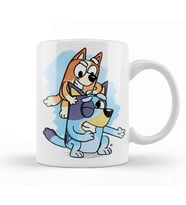 Bluey And Bingo 01 Kupa Bardak Porselen
