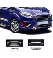Ford Courier Ön Panjur Kromu Nikelaj 7 Parça 2018-2019