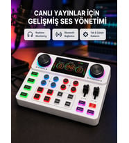 Podcast Karaoke Ve Sosyal Medya Yayınları İçin Ses Kartı