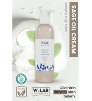 W-Lab Kozmetik Sage Oil Adaçayı Yağlı Varis Kremi 190 ML