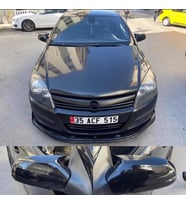 Opel Astra H 2009-2014 Batman Yarasa Ayna Kapağı Piano Black Abs Plastik