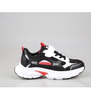 Pepino 1866 Siyah-Kırmızı Çocuk Sneakers