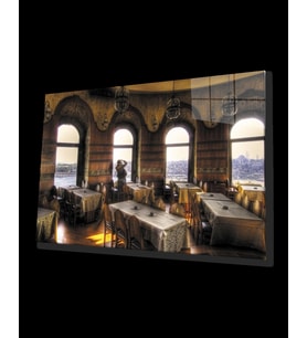  İstanbul Galata Kulesi Cam Tablo