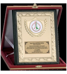 ODAK KUPA - Ahşap Plaketler - PL-057 A - 18x24 cm
