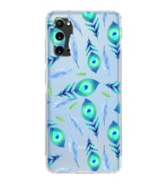 PrintiFy Samsung Galaxy S20 ile Uyumlu 1mm Slim Fit Nazar Boncuğu 3 Baskılı Şeffaf  Kılıf