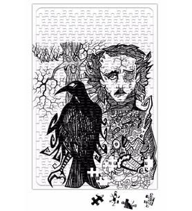 Edgar Allan Poe Puzzle 240 Parça Yapboz