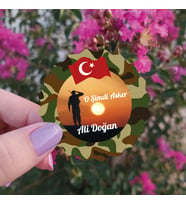 Magnet Hediyelik - Asker Tasarımlı - Hatıra Magnet