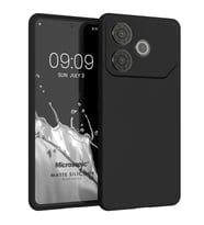Microsonic Matte Silicone TECNO Pova 6 Kılıf Siyah