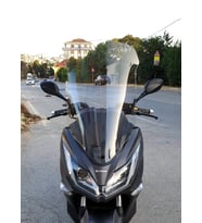 MOTOCAM Kanuni Reha 250 Ön Cam 2022-2026 Model 72cm Şeffaf Renkli 4mm UZUN