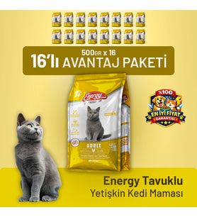 Tavuklu Yetişkin Kedi Maması - 16 Adet
