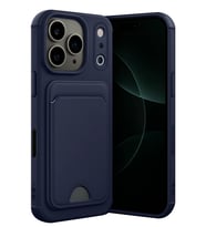 iPhone 17 Pro Kelvin Kartvizitli Silikon - Lacivert