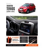 DAIHATSU TERIOS (2006-2011) Uyumlu Torpido Örtüsü Torpido Kılıfı - Siyah