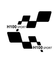 H100 SPORT Etiket Yapıştırma 30cmx11cm MMD223