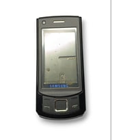 Samsung S7350 Kasa Samsung Galaxy S7350 Uyumlu Siyah Renk Orta Kasa Ön Arka Kapak Tuş Takımı