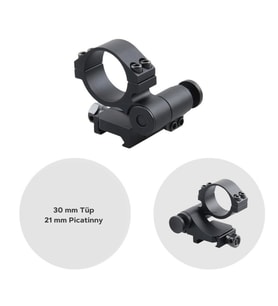 Vector Optics 30mm Dürbün ve Magnifier için yana katlanır picatinny montaj ayağı  SCTM-17