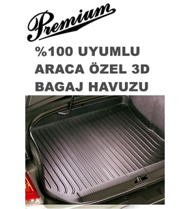 KIA PİCANTO 2017+ Özel Üretim Lüx Oto Bagaj Havuzu