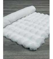 Makine Kaymaz Yıkanabilir Beyaz Bohem Salon Halısı Mutfak Halısı Koridor Halısı Yolluk Beyaz