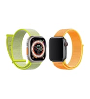 Apple Watch Uyumlu 2'li Hasır Kordon Seti