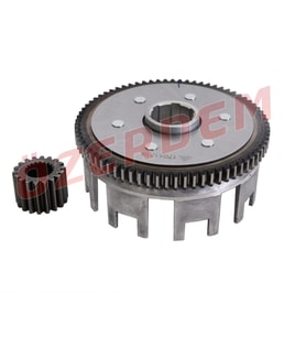 MONDİAL MH 125-MR DEBRİYAJ DİŞLİSİ VE KARŞILIĞI 73T 18T