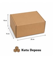 15x20x10 cm E-Ticaret ve Kargo Kutusu (100 ADET)