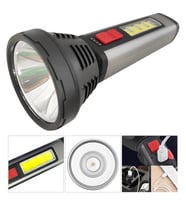 El Feneri+Cob Led 5W Şarjlı Gold Orıon Nf-C49