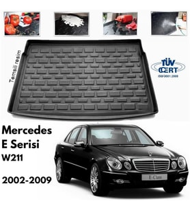 Mercedes W211 E Class Bagaj Havuzu Paspası 2002-2009