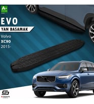 S-Dizayn Volvo XC90 2 Evo Siyah Yan Basamak 193 Cm 2015 Üzeri