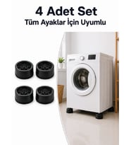 Kaymaz Tabanlı 4 Adet Makine Ayak Yükseltici
