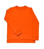 Turuncu renkli sweat eşofman takımı