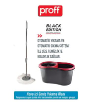 Proff Black Mop Temizlik Seti, Pratik ve Etkili Temizlik Çözümü