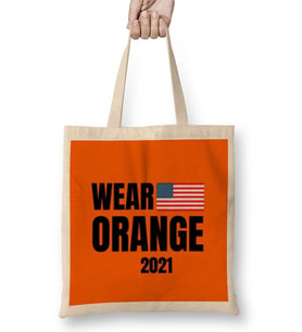 Wear Orange Day 2021 Bez Çanta Uzun Saplı