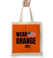 Wear Orange Day 2021 Bez Çanta Uzun Saplı