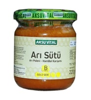 Arı Sütü Polen Bal Karışımı B 7.000 Mg Gold Seri 220 Gr