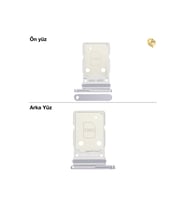 Samsung Galaxy A56 Sim İç Yuvası Çiftli Çiftli sim yuvası ikili sim tepsisi çiftli sim aparatı dual sim çekmecesi