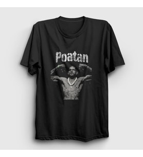 Presmono Unisex Siyah Poatan Mma Ufc Alex Pereira T-Shirt 455170tt