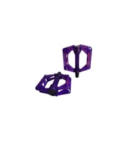 EVO PLASTİK ÇİVİLİ PLATFORM GENİŞ RENKLİ Bisiklet Pedalı (Mor)