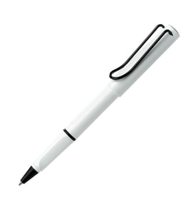 Lamy Roller Kalem Safari Siyah Renk Klips Beyaz Roller Kalem