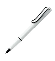 Lamy Roller Kalem Safari Siyah Renk Klips Beyaz Roller Kalem