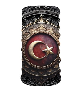 Bebo Store Extreme Outdoor Spor , Motorcu ve Bisiklet Kullananlara Özel Desenli Buff Boyunluk Bandana Balaklava (Bayrak-218)