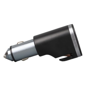 Ayt Olesson 1648 12-24V Çiftli Çift Usbli Dijital Ekranlı Araç Oto Tır Çakmak Çoklayıcı Çakmaklık Çoğaltıcı
